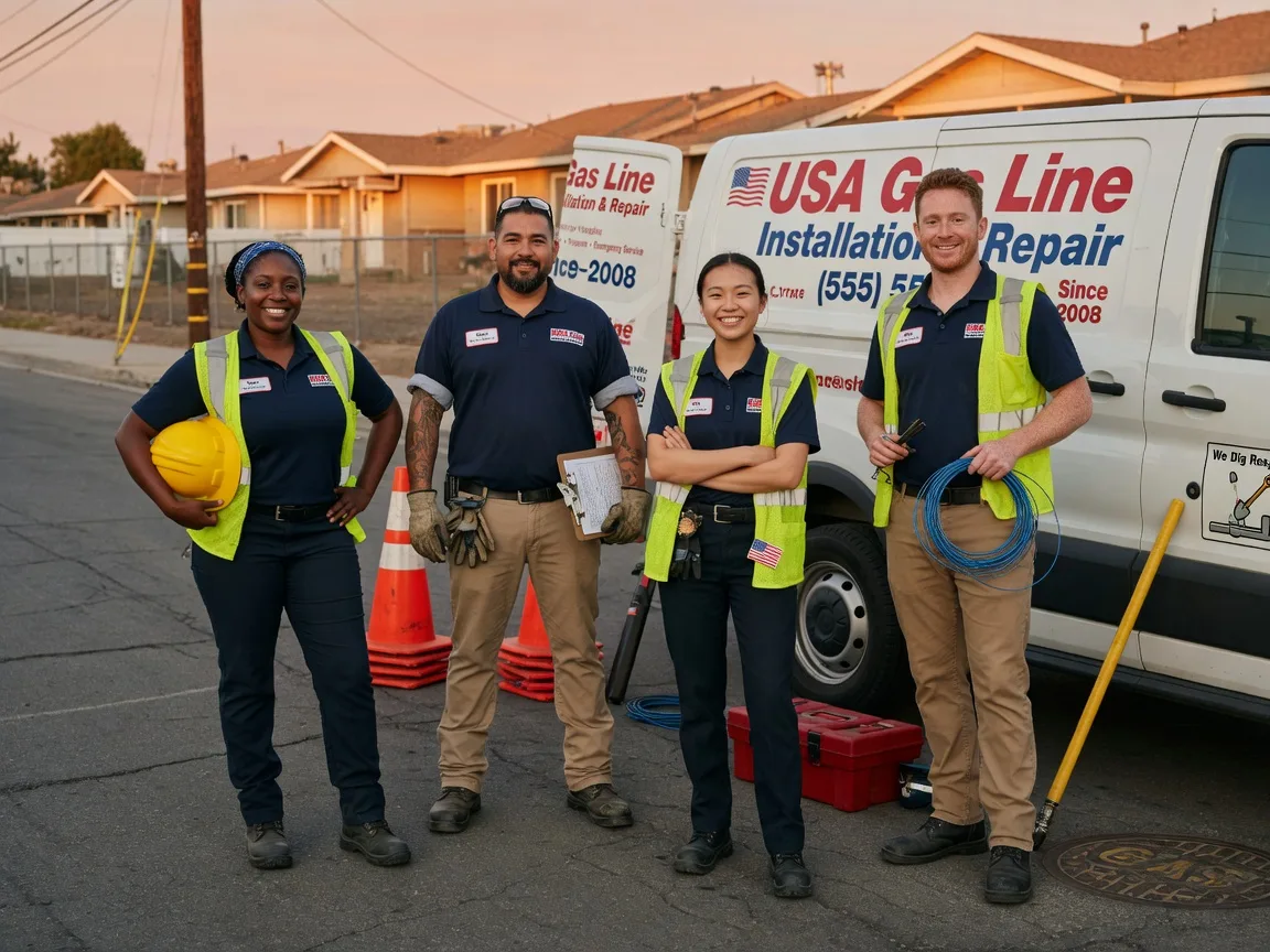 Gas Line Installation company in Bloomington, IL